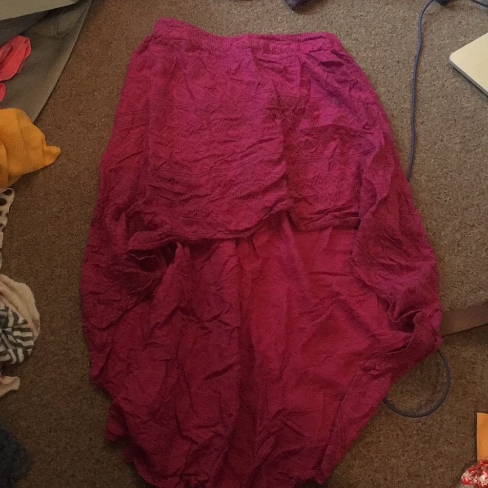 Pink high low